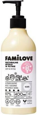 Yope YOPE Familove naturalne mydło w płynie Lody na patyku 400ml (Liquid soap, 400 ml)