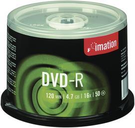 Actual product image Imation Dvd-R 4.7gb, 16x (50 x)