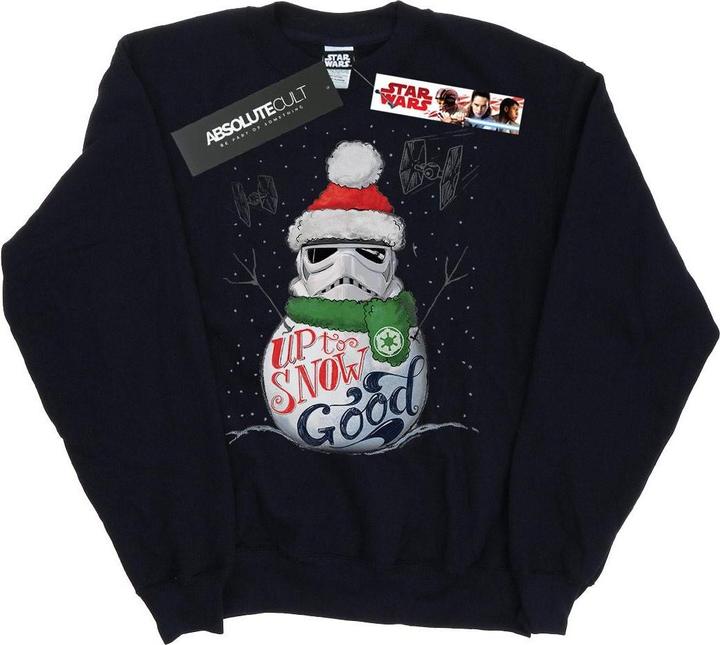 Star Wars Stormtrooper Up To Snow Good Sweatshirt Jungen