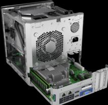 Actual product image HPE ProLiant MicroServer Gen10 (AMD Opteron X3421, 16 GB, Micro Server)