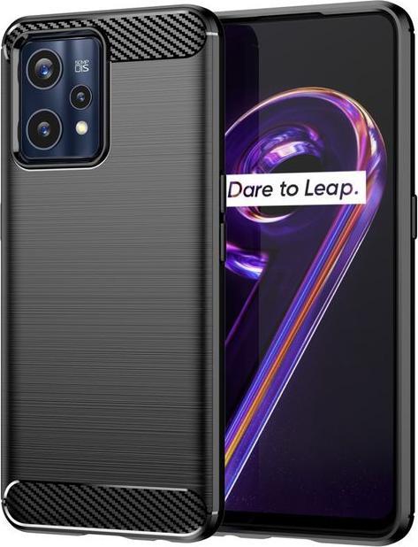 Actual product image MU Style Carbon Fiber TPU Softcase Series (Realme 9 Pro+)