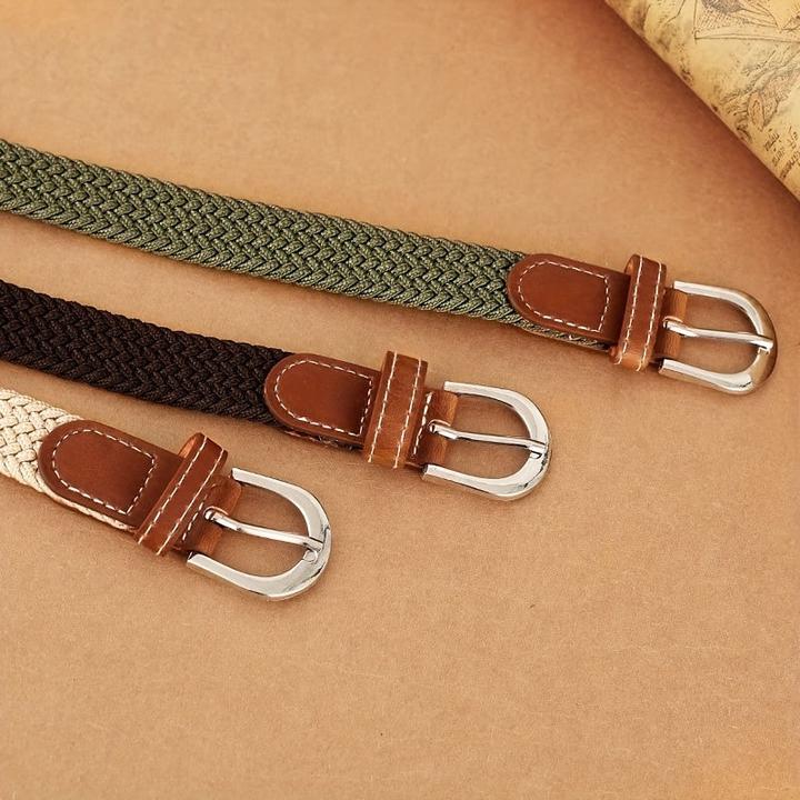 Actual product image Only-Bags.Store Gürtel - geflochtener Gummibund - für Hosen (100)