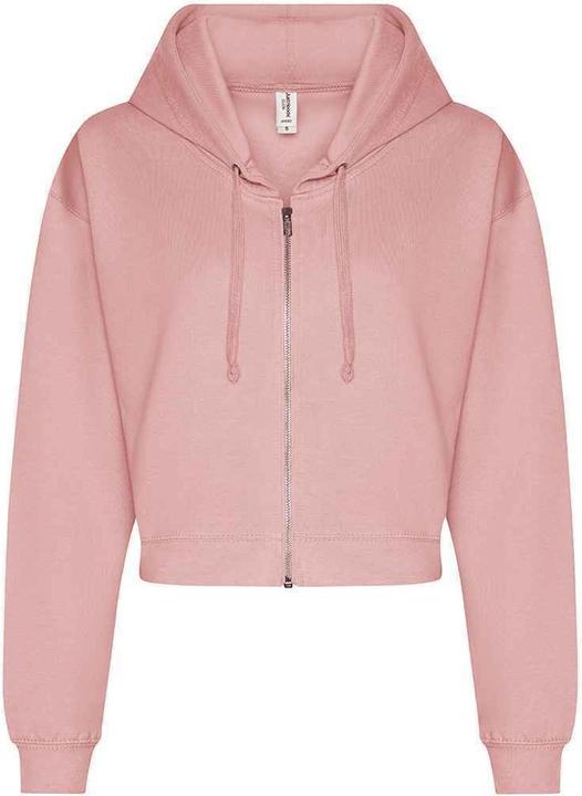 Awdis Hoodie mit durchgehendem Reissverschluss kurz geschnitten