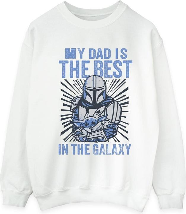 Star Wars Mandalorian Best Dad Sweatshirt (XL)