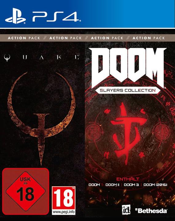Bethesda Action Pack Vol. 1 Doom Slayer Collection Quake (PS4, DE)