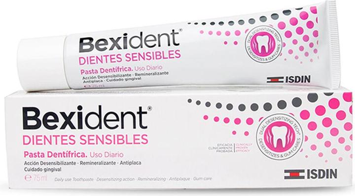 Actual product image Isdin Bexident Sensitive Toothpaste (75 ml)