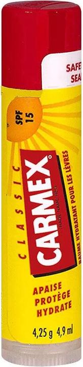 Carmex Feuchtigkeitsspendender Lippenbalsam-Stift mit Erdbeergeschmack SPF 15 (10.19 ml)