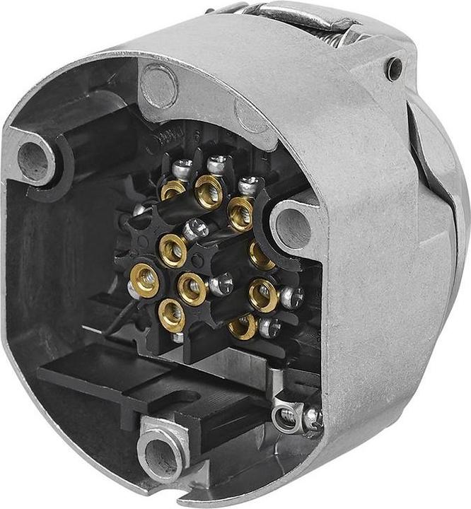Produktbild ProPlus Steckdose 13-polig Metall System Jaeger im Blister