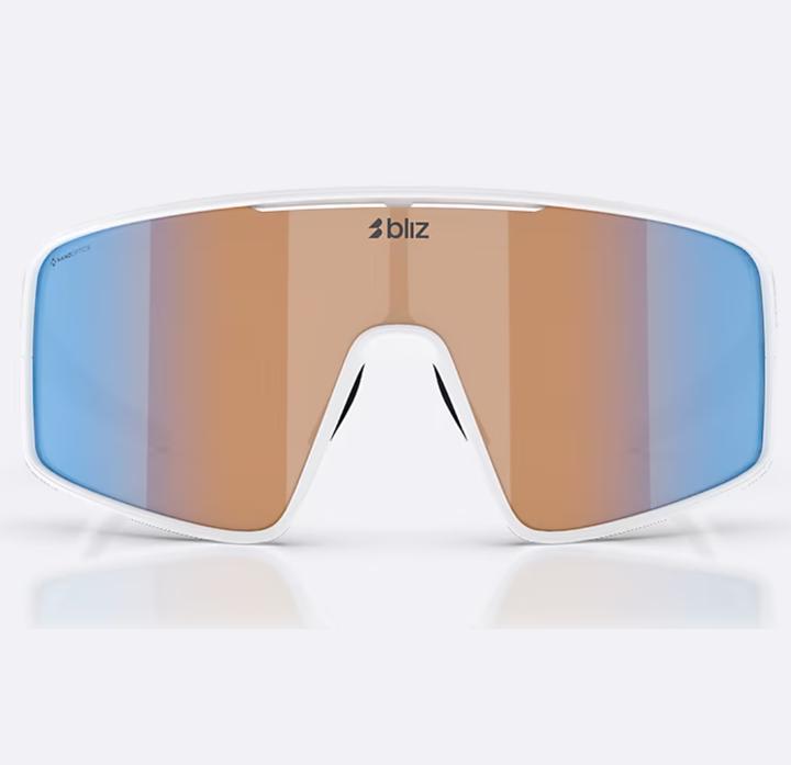 Immagine prodotto Bliz P001 (Bianco, Nano Optics Nordic Ligh Coral - Arancione con multi blu)