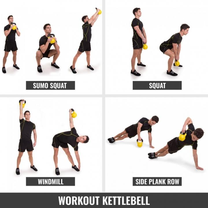 Produktbild Gorilla Sports Kettlebell (1 x 6 kg)