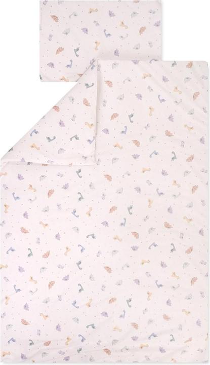 Produktbild Julius Zöllner Jersey Bettwäsche - 100/135+40/60 - Little Dinos