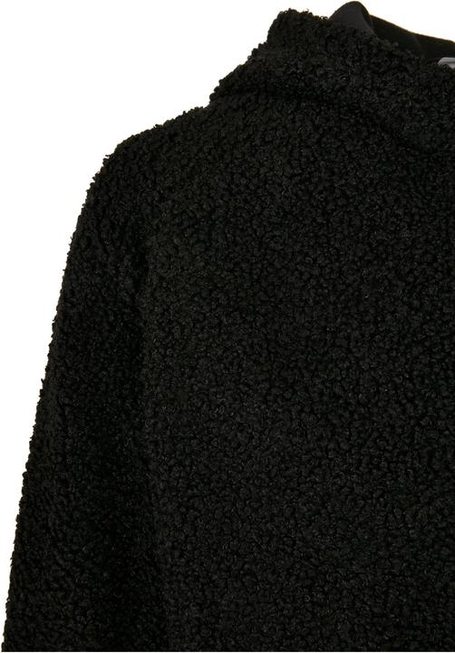 Immagine prodotto Urban Classics Giacca Sherpa con cappuccio e zip per ragazzi (134, 140)