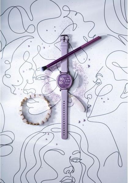 Productafbeelding Garmin Lily 2 Lila sporthorloge, touchscreen: Ja (35.40 mm)