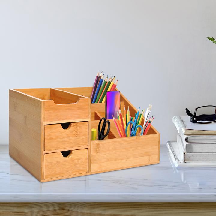Produktbild Homcom Schreibtischorganizer mit 2 Schubladen