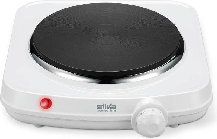 Severin Silva EK1018 Single Hotplate 1500 Watt - white
