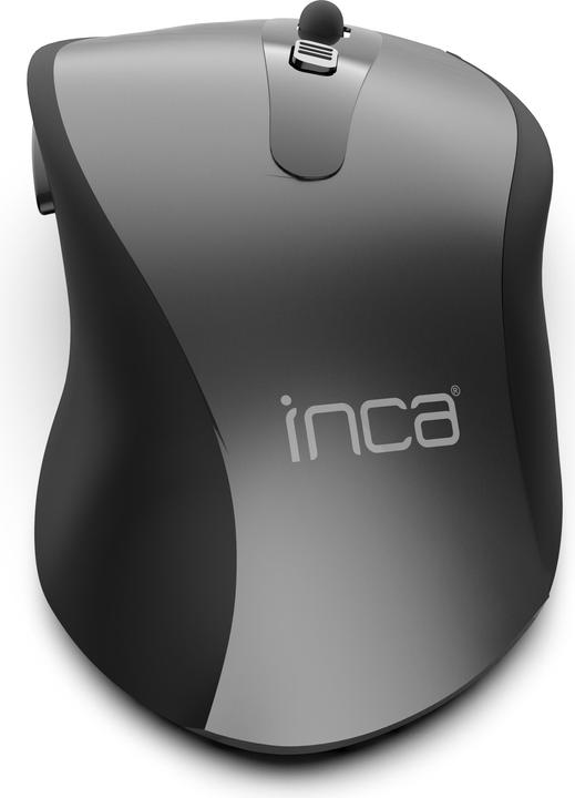 Produktbild Inca Maus IWM-505 Wireless, Ergo., 1600 DPI, Laser, SW retail (Kabellos)