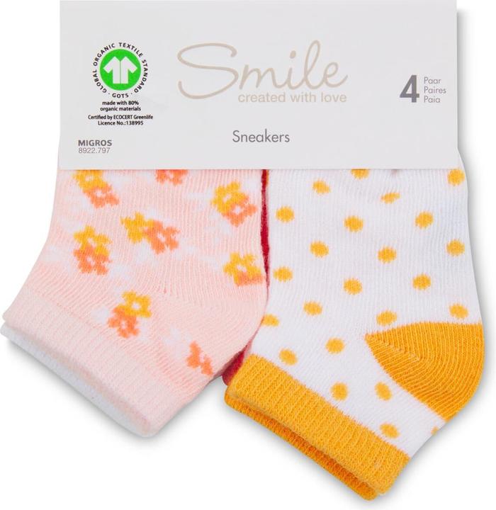 Actual product image Smile Baby Sneakers 4 Piece (pack of 4, 15 - 18)