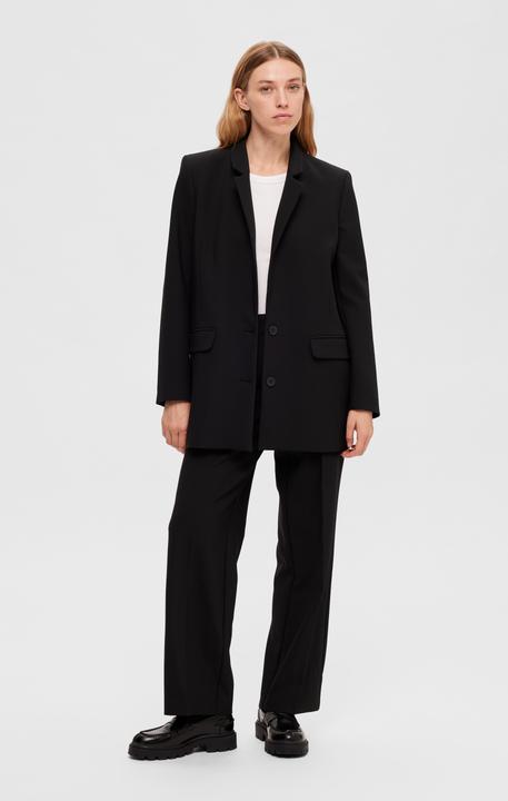 Image du produit Selected Femme Long blazer à une rangée de boutons (38)