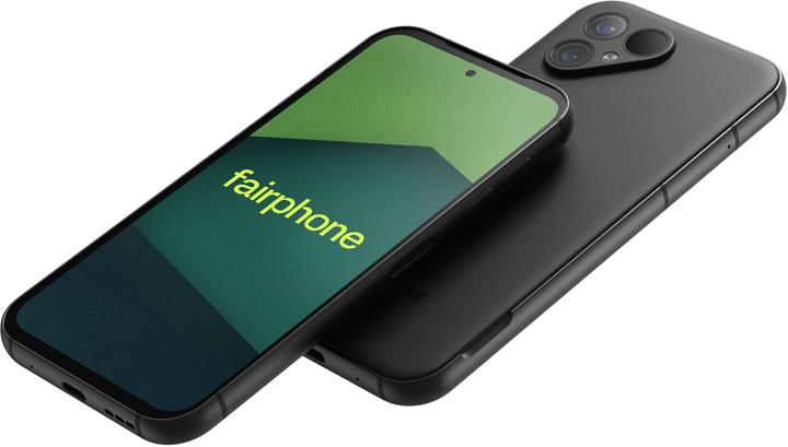 Actual product image Fairphone 5 (256 GB, Black matte, 6.46", SIM + eSIM, 50 Mpx, 5G)