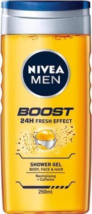 NIVEA MEN BOOST Shower Gel 250ml (250 ml)