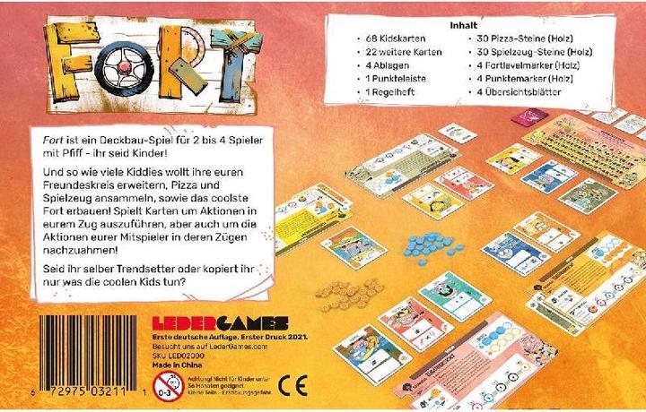 Image du produit Asmodée LEGD0001 - Fort - Jeu de construction de ponts, pour 2-4 joueurs, à partir de 10 ans (édition DE) (Allemand)