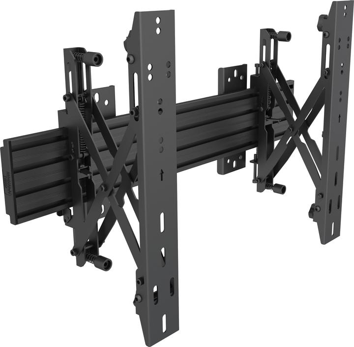 Actual product image Multibrackets Wall mount push in pop out, 40"-75", black (Wall, 75", 30 kg)