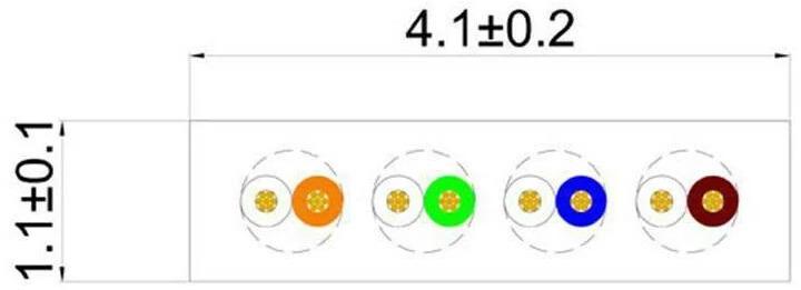Immagine prodotto Wirewin Cavo di rete (UTP, CAT6, 0.25 m)