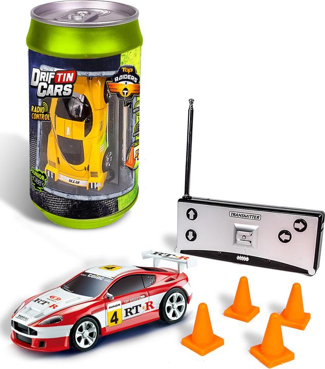 Spectron Driftin Cars mini racing car in sheet metal - black/grey