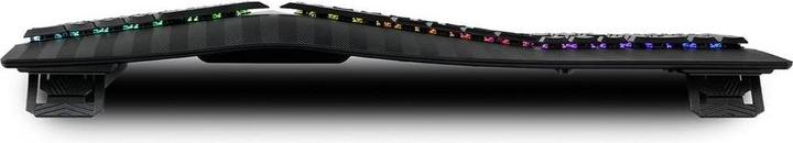 Produktbild Perixx PERIBOARD-835 BR DE, kabellose RGB-beleuchtete ergonomische mechanische Tastatur - flache bra (DE, Kabelgebunden)