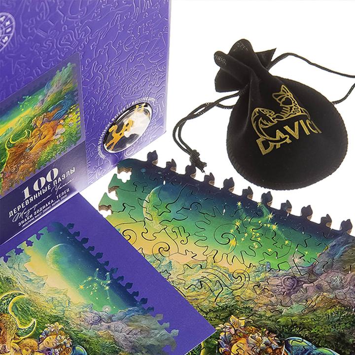 Produktbild DaVici Puzzle - Sternzeichen Stier (100 Teile)