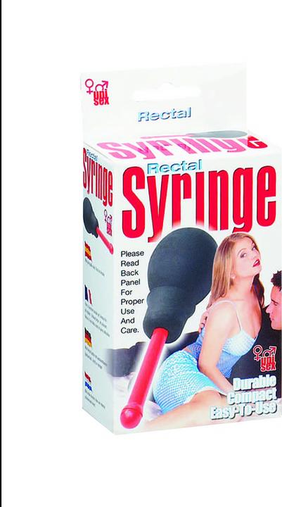 Actual product image Seven Creations Unisex Rectal Syringe - Douche