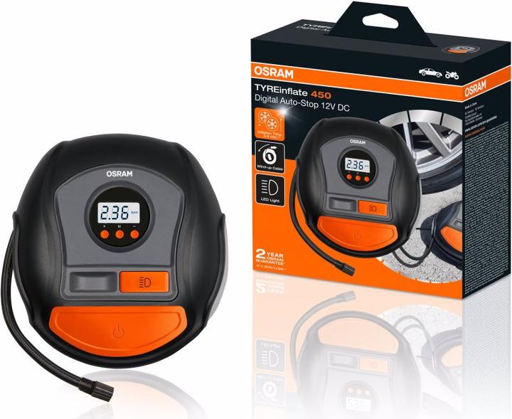 Produktbild Osram Tyreinflate 450 (2.41 Bar, 0 l)