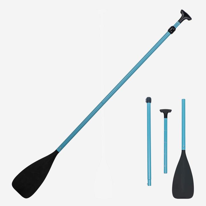 Itiwit Paddel Stand Up Paddle 3-teilig 165–205 cm - 100 blau (205 cm, 3-piece)