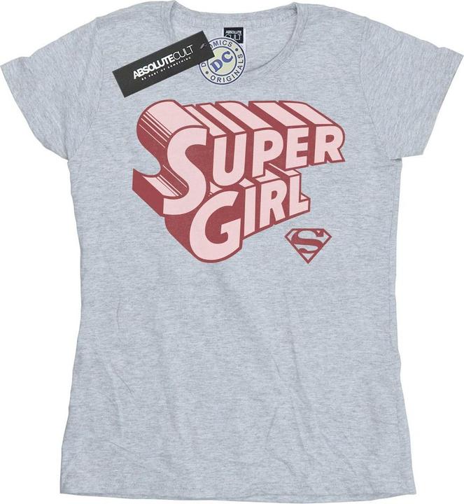 Supergirl Retro Logo TShirt (XXL)