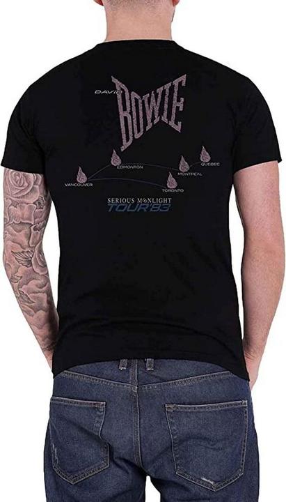 Actual product image David Bowie 83' Tour TShirt (M)