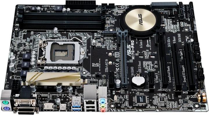 Actual product image ASUS H170-Pro (LGA 1151, Intel H170, ATX)