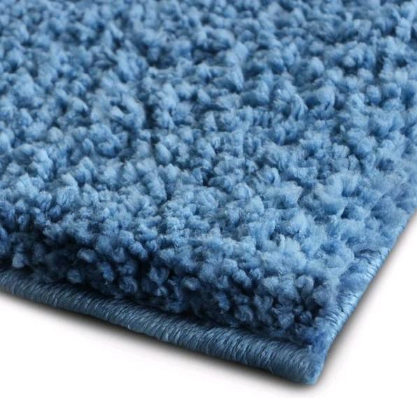 Actual product image Karat Sky Soft Light Blue Bath Mat50x80 cm (50 x 80 cm)