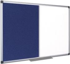 Produktbild Bi-Office Whiteboard-Pinnwand MAYA KOMBI 90,0 x 60,0 cm Textil blau (90 x 60 cm)