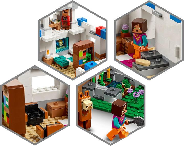 Produktbild LEGO Das Lamadorf (21188, LEGO Minecraft)