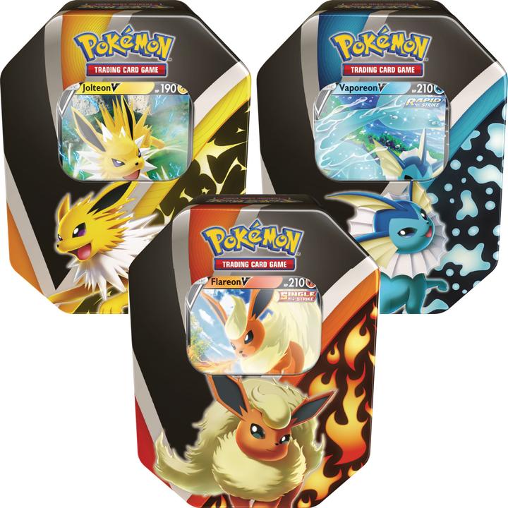 Produktbild Pokémon Eevee Evolutions Tin Box, assortiert (Englisch, Tin)