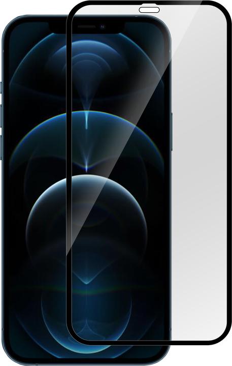 eSTUFF ES501153 Mobiltelefon-Bildschirmschutzfolie Klare Bildschirmschutzfolie Apple (e) (1 Stück, Apple iPhone 12, Realme 12 Pro+)