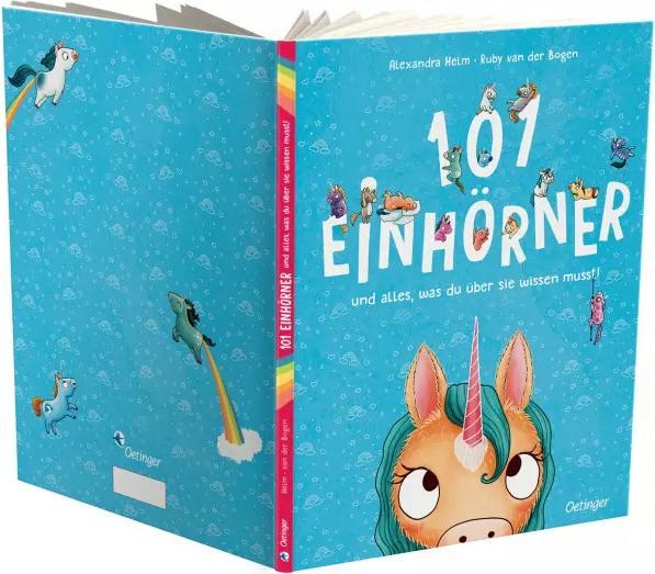 Image du produit 101 Einhörner und alles, was du über sie wissen musst! (Allemand, Ruby van der Bogen, 2022)