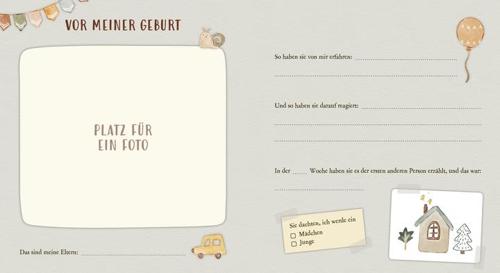 Produktbild Babyalbum - Mein erstes Jahr