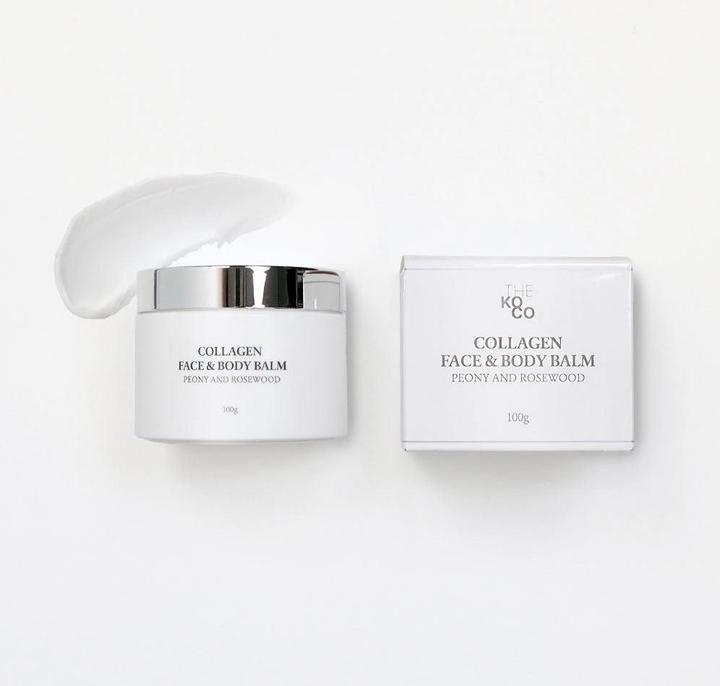 The Opal % Pfingstrose und Rosenholz Kollagen Balsam