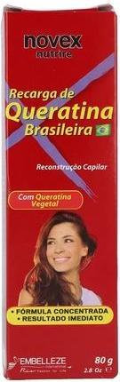 Actual product image Novex Brazilian Keratin Recharge Of Keratin 80g