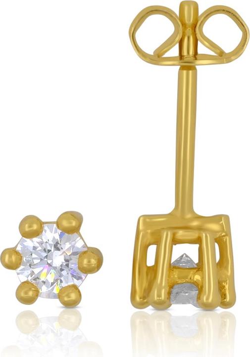 Muau Ohrstecker (750/18 K Gelbgold)
