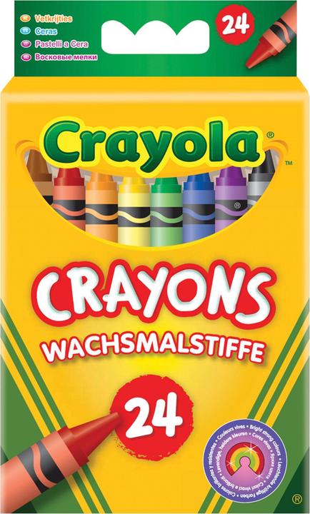 Crayola Wachsmalstifte (Assortiert, 24 x)