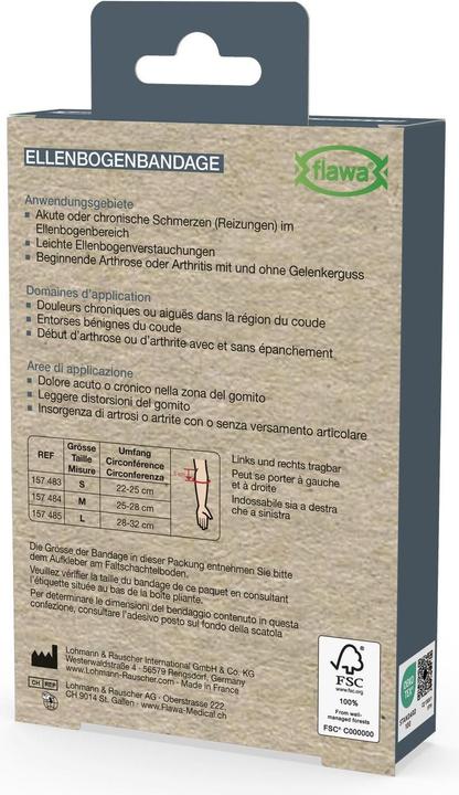 Produktbild Flawa Ellenbogenbandage S (S)