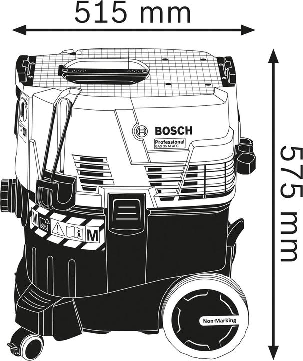 Image du produit Bosch Professional Gas 35 M Afc (Aspirateur eau et poussière)