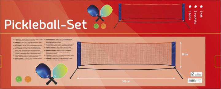 Produktbild Idena Pickleball Set Netz 2x Schläger/Bälle 5 Teile
